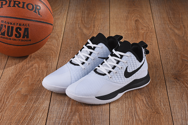 Nike LeBron Witness III White Black Shoes